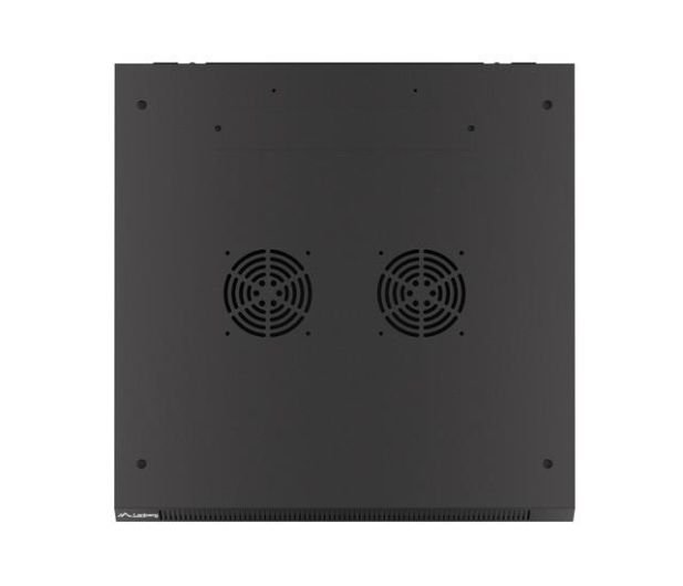 Lanberg Wisząca 19" 18U 600x600mm jednosekcyjna (czarna) - 455307 - zdjęcie 7